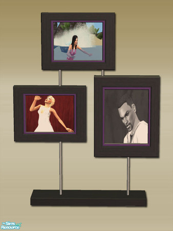 Sims 2 — Modern Hall Table Prints - Prints 01 by Shakeshaft — Part of a recolour of my Modern First Impressions Set, with