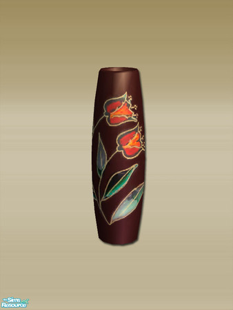 Sims 2 — Modern Hall Tulip Vase - Mesh by Shakeshaft — A Hallway Set to create a modern style first impression when