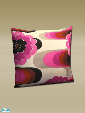 Sims 2 — Modern Hall Decorative Cushion - Mesh by Shakeshaft — A Hallway Set to create a modern style first impression