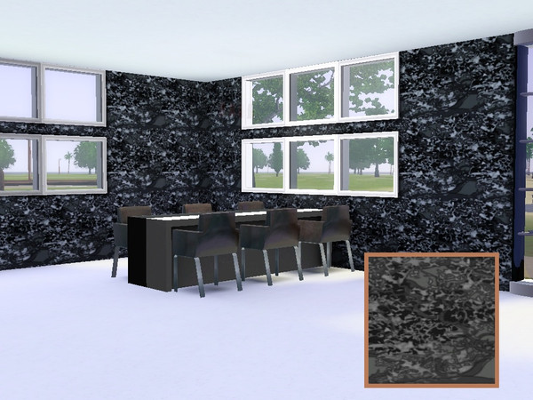 Sims 3 — Modern black by danioontje2 — For all your modern simmies, Your sims will absulotely enjoy there new pattern.