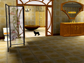 Sims 3 — Art Nouveau Bathroom by ShinoKCR — This is the last Part of the Art Nouveau Serie. You will now be able to
