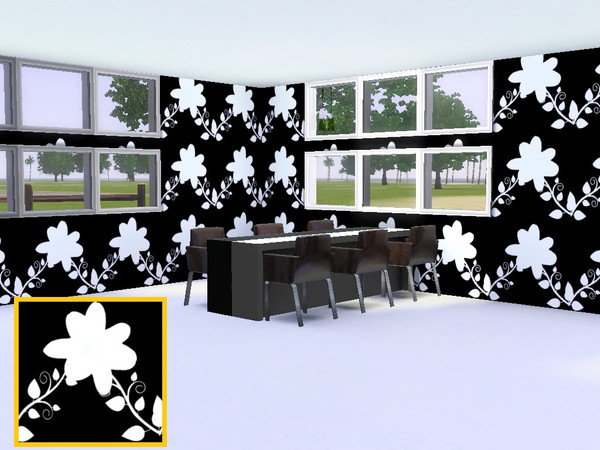 Sims 3 — Elegant 1 by danioontje2 — For all your elegant simmmies, they will absolutely love the elegant pattern on their