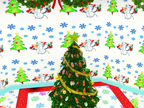 Sims 3 — Snow 4 by torija07092 — Winter pattern.