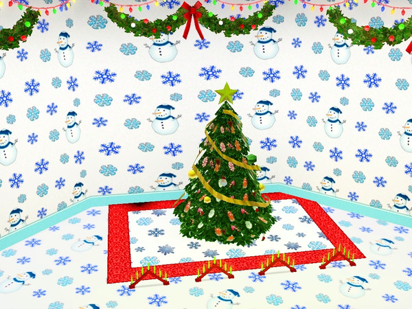 Sims 3 — Snow 3 by torija07092 — Winter pattern.