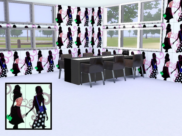 Sims 3 — Fashion 4 by danioontje2 — With this pattern every sim will always know what the latest trends are. They just