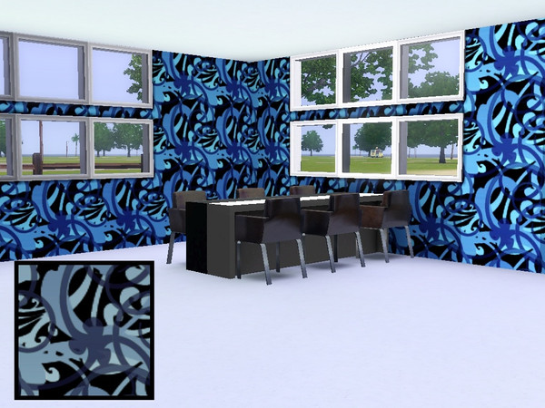 Sims 3 — Elegant 7 by danioontje2 — For all your elegant simmmies, they will absolutely love the elegant pattern on their