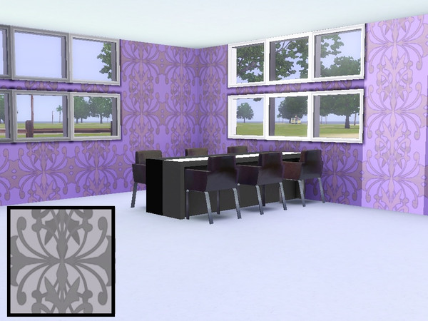 Sims 3 — Elegant 9 by danioontje2 — For all your elegant simmmies, they will absolutely love the elegant pattern on their