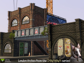 Sims 3 — London Arches Viaduct Build Set by Cyclonesue — Make viaducts, bridges or complete buildings of any height with
