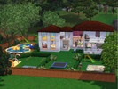 Sims 3 — nice house by ania2 — kitchen, dining room, living room, 4 bedrooms, 3,5 bathrooms, garden