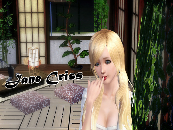 Sims 3 — Jane Criss by blu3 — Jane Criss ..... I have all EPs and SPs installed.....^^