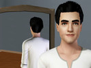 Sims 3 — Darren Criss by racharyefron123 — Darren Criss sim Skin: Velvet skin by Lady Frontbum