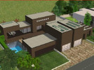 Sims 2 — Mulholland Dr Modern House by blackNwhite2 — By a curious confusion, many modern critics have passed from the
