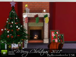 Sims 3 — Merry Christmas 2011 by TheNumbersWoman — Merry Christmas and happy holidays to all your Family and Simmies!