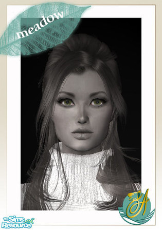 Sims 2 —  by Atracao — Shining, surprised and mysterious eyes bewitch and fascinate. 