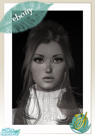 Sims 2 —  by Atracao — Shining, surprised and mysterious eyes bewitch and fascinate. 