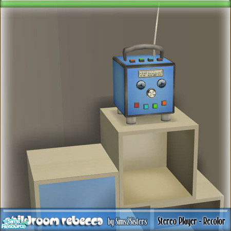 Sims 2 — S2S Childroom Rebecca - StereoBox - Recolor by sims2sisters — 