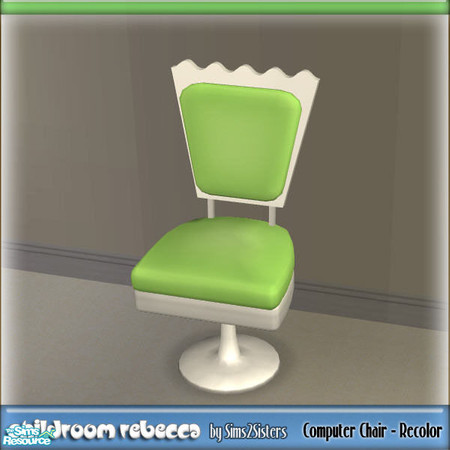 Sims 2 — S2S Childroom Rebecca - Computer Chair - Recolor by sims2sisters — 