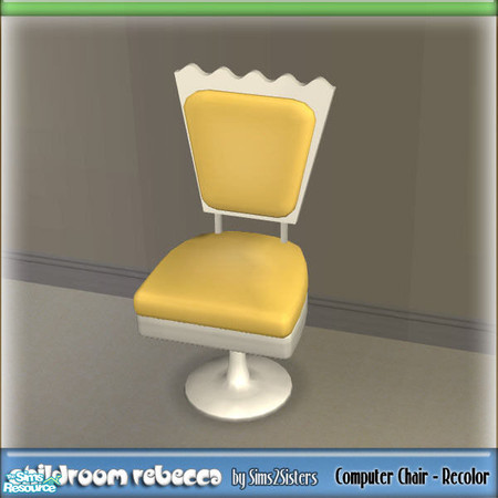 Sims 2 — S2S Childroom Rebecca - Computer Chair - Recolor by sims2sisters — 