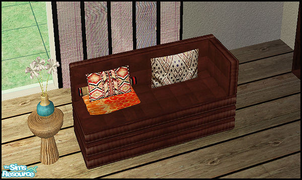 Sims 2 — Choco - loveseat by steffor — 