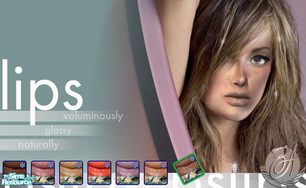 Sims 2 —  by Atracao — Voluminously, glossy and natural lips bewitch and fascinate. 