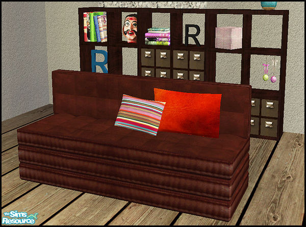 Sims 2 — Choco - loveseat by steffor — 