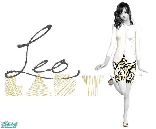 Sims 2 — Leo Lady by terraNATURii — If mesh or item isn\'t working for your sims 2 game, then please let me know!