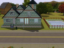 Sims 3 — Veronica by borhene — a swimming pool 1 bedroom 1 bathroom 1 kitchen all in a large italien villa (only requires