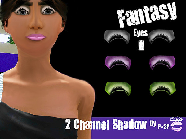 Sims 3 — Fantasy Eyes II by Pink3_Princess — The Fantasy Eyes II collection is recolorable in 2 places in upper and Lower