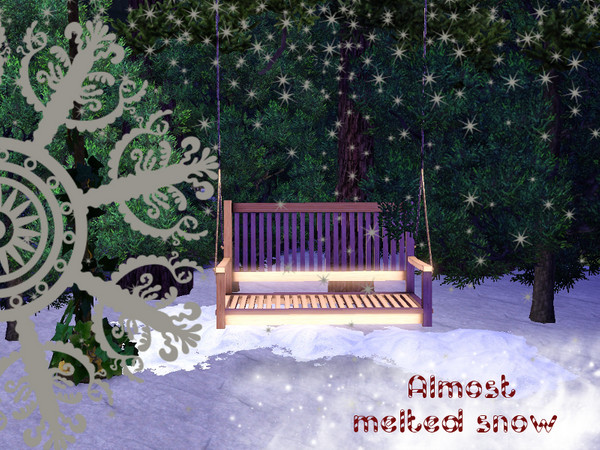 Sims 3 — Magic Christmas Pattern 04 by SugoiZiua2 — Almost melted snow! (Magic Christmas pattern 04) I think you can use