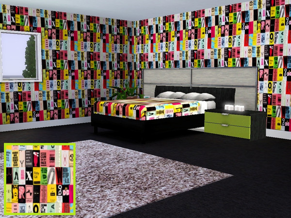Sims 3 — Magazine 1 by danioontje2 — Do your sims want to read magazines from their walls, too bad this pattern is just