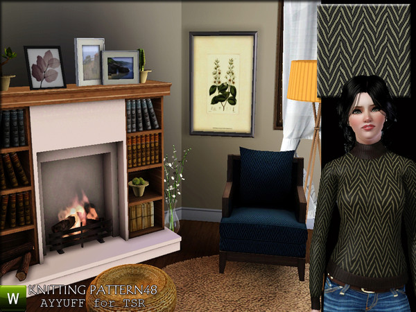 Sims 3 — Knitting Pattern48 by ayyuff — Knitting Pattern48