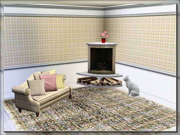 Sims 3 — marcorse_handkerchief check 2 by marcorse — Another classic hanky check in shades of blue, pink,green and brown