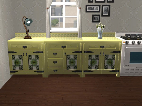 Sims 2 — Impossible Mission Floral Top by portiapudding — Recolours of the top and base in matching colours, each with