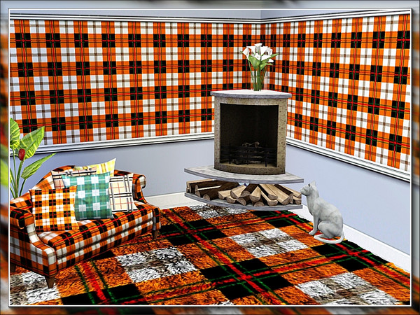 Sims 3 — marcorse_tablecloth check 4 pattern by marcorse — Bright and bold, this checked design would add a dash of cheer