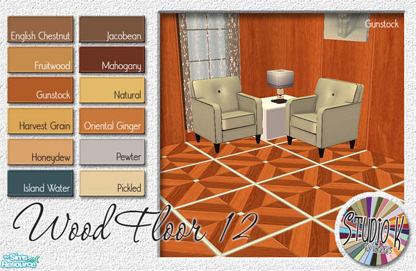 Sims 2 — Studio K Wood Floor 12_02 by StudioKhagerks — 