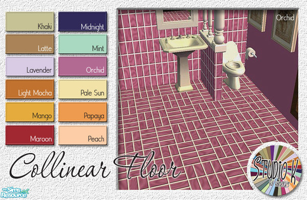 Sims 2 — Studio K Collinear Floor_02 by StudioKhagerks — 