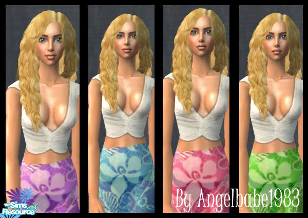 Sims 2 — Veronica Set by Angelbabe1983 — Here is a Set for your Female Adult Sims based on a wonderful mesh by Ulkrhsn.