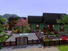 Sims 3 — Queens palace by Ayafox — This House comes with three buildings. First building (right building) Queens