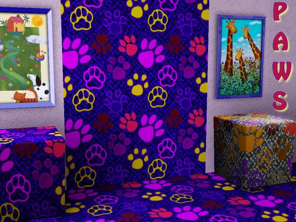 Sims 3 — Paws by allison731 — Cute pattern for our youngest sims. Design for this pattern by Me. Pattern design created