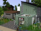 Sims 3 — Emerald Watch by Itusiil — Two bedrooms, two baths, laundry, combined kitchen/dining area, one living room,