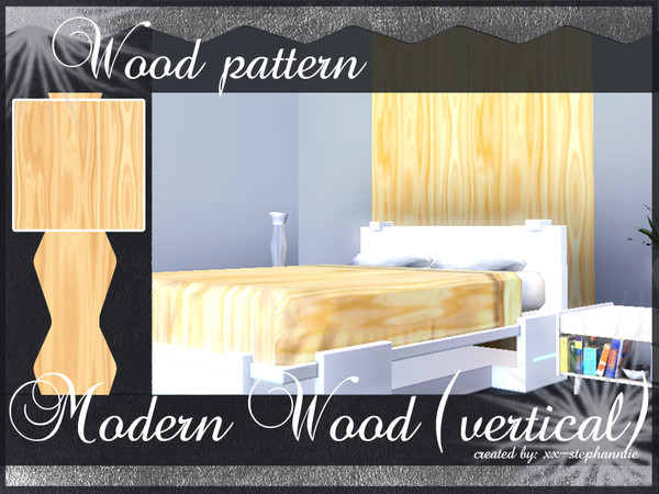 Sims 3 — Modern Wood (Verticaal) by xx-stephanniie2 — Created by xx-Stephanniie for TSR!