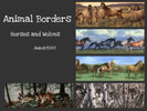 Sims 3 — Animal borders by jadepanther198303 — Horse and wolf borders for my walls...