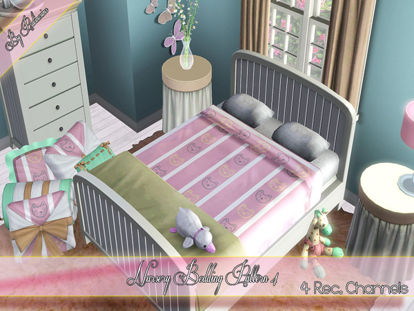 Sims 3 — PS Nursery Bedding Pattern IV by Pralinesims — By Pralinesims under:Theme /4 rec. Channels