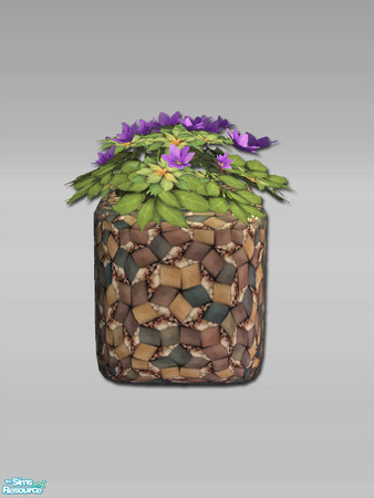 Sims 2 — Hall Pot Plant - Mesh by Shakeshaft — A Hallway set to create a classic style first impression on entering the
