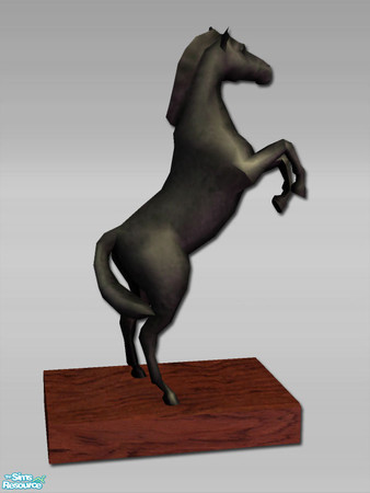 Sims 2 — Stallion Sculpture - Mesh by Shakeshaft — A Hallway set to create a classic style first impression on entering