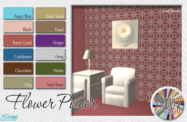 Sims 2 — Studio K Flower Power_01 by StudioKhagerks — 