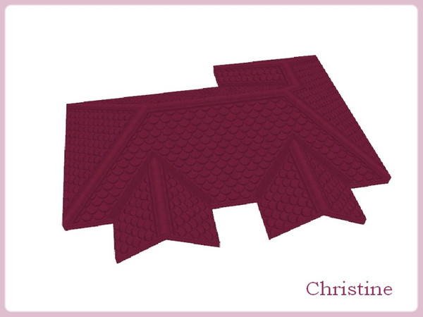 Sims 3 — Pink Candy Roof DV003 by cm_11778 — New rooves for the Valentine Season, Happy Simming, Christine