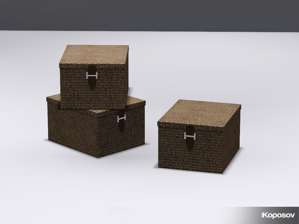 Sims 3 — Box Muse Bedroom by koposov — Muse Bedroom by Koposov TSR