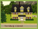 Sims 3 — The Harrisburg Colonial by Allen92909 — The Harrisburg Colonial was built in 1892 and has 3 bedrooms and 2