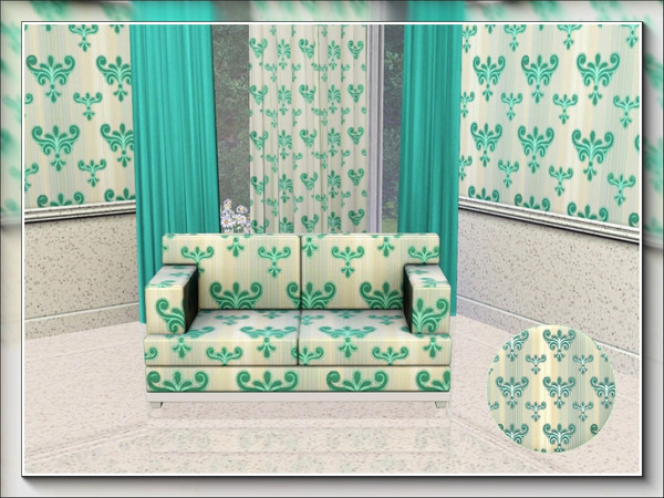 Sims 3 — marcorse_bowl heraldic pattern by marcorse — A regular repeat pattern featuring an heraldic bowl design on a